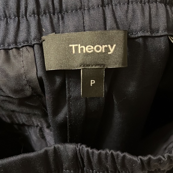 New - NWT! Theory Navy Pant - Petite - Picture 8 of 8